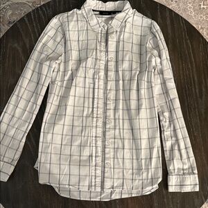 Apt. 9 White Windowpane Plaid Button-Down Shirt